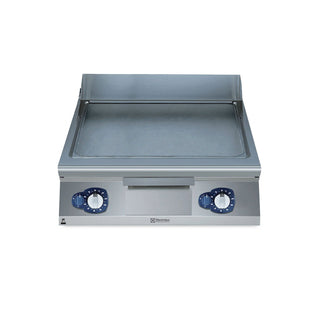 Electrolux 900XP Gas Griddle Plate with Smooth Brushed Chrome Plate 800mm - E9IINAAOMEA