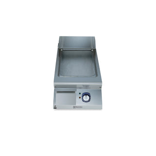 Electrolux 900XP Electric Griddle Plate with Smooth Brushed Chrome Plate 400mm - E9IINDAOMCA