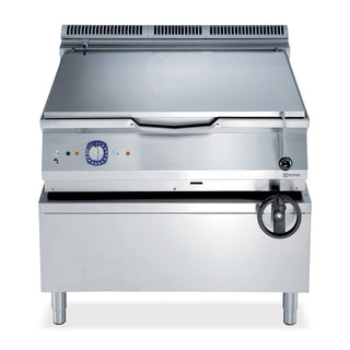 Electrolux 900XP 80L Gas Bratt Pan with Duomat Bottom and Manual Tilting - E9PPBSBAME