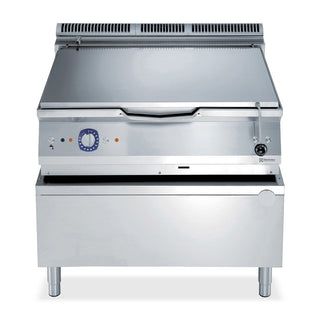 Electrolux 900XP 80L Gas Bratt Pan with Duomat Bottom and Electric Tilting - E9PPBSBAMED