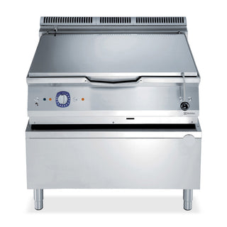 Electrolux 900XP 100L Gas Bratt Pan with Duomat Bottom and Electric Tilting - E9PPCSBAMGD