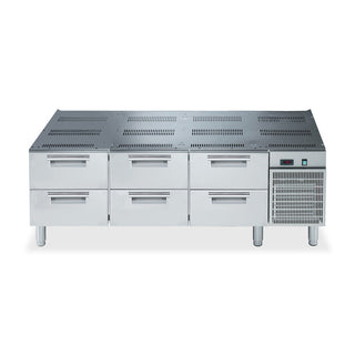 Electrolux 900XP Refrigerated Base with 6 Drawers 1600mm - E9TTBECOMKN