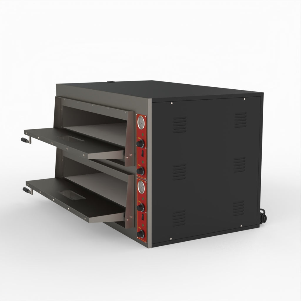 BakerMAX Black Panther Pizza Deck Oven EP-1-SDE