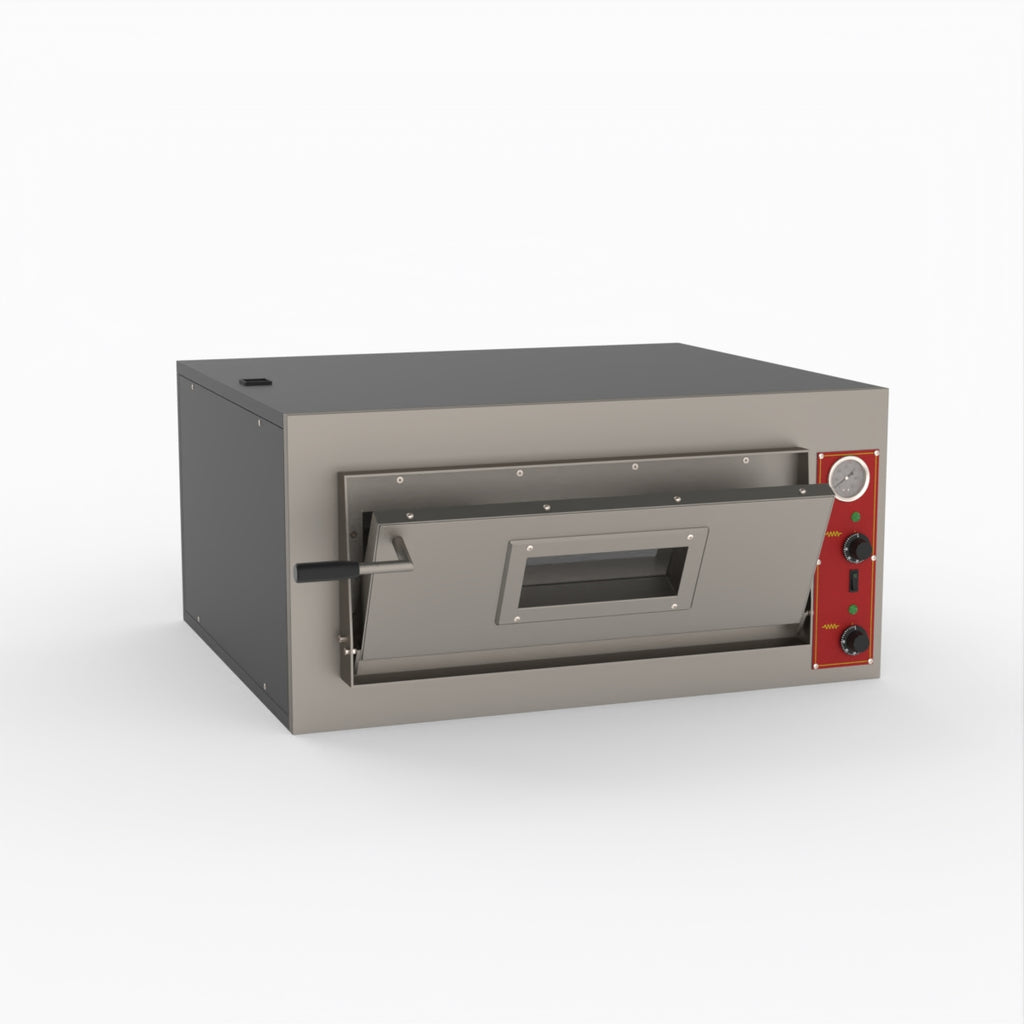 BakerMAX Black Panther Pizza Deck Oven EP-2-1E