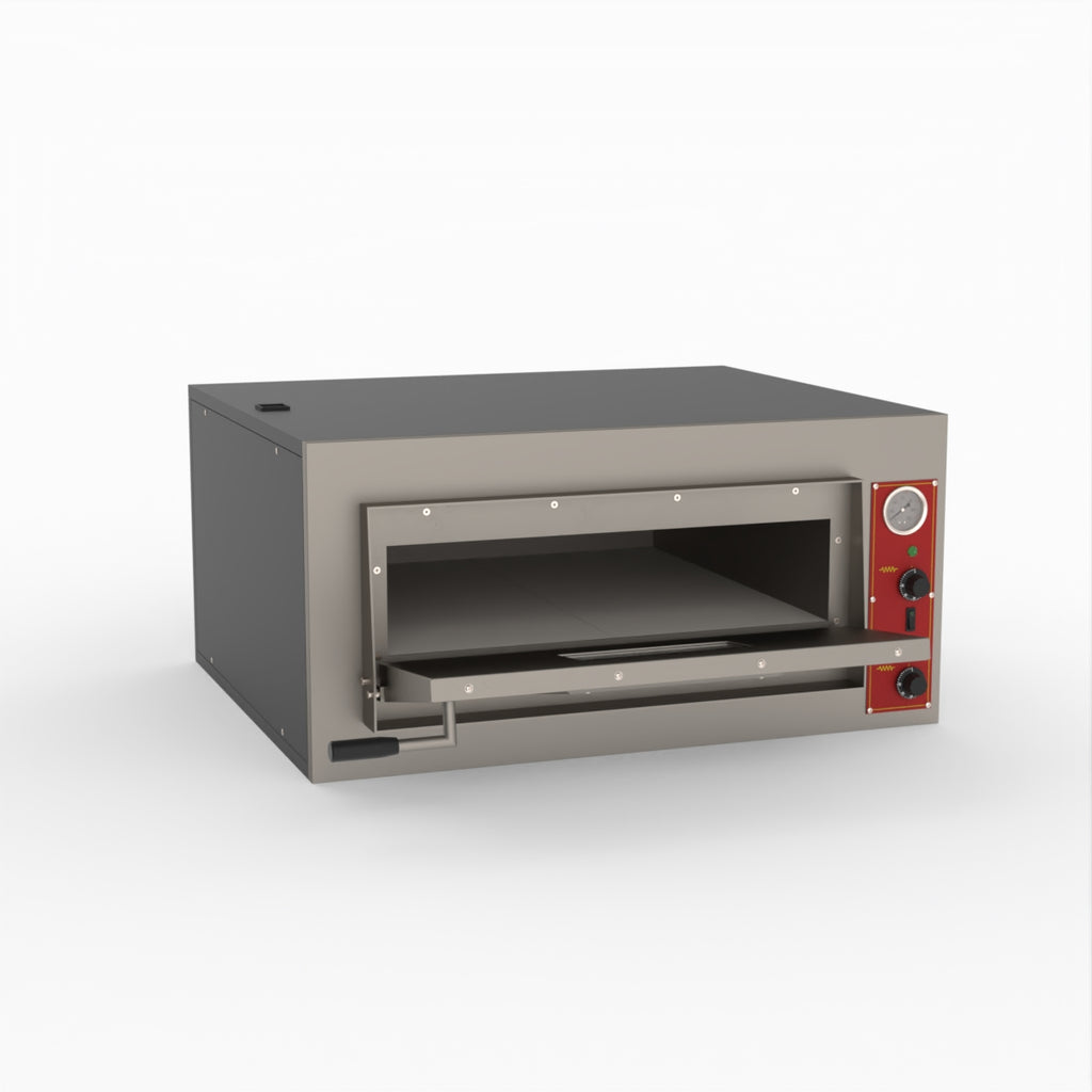 BakerMAX Black Panther Pizza Deck Oven EP-2-1E