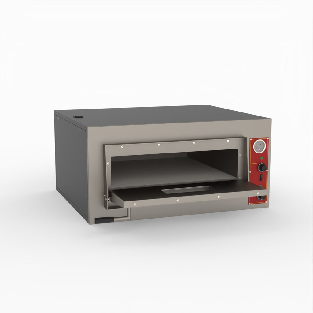BakerMAX Black Panther Pizza Deck Oven EP-2-1E