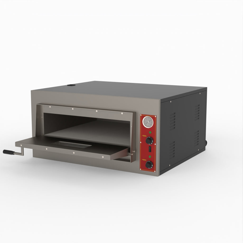 BakerMAX Black Panther Pizza Deck Oven EP-2-1E