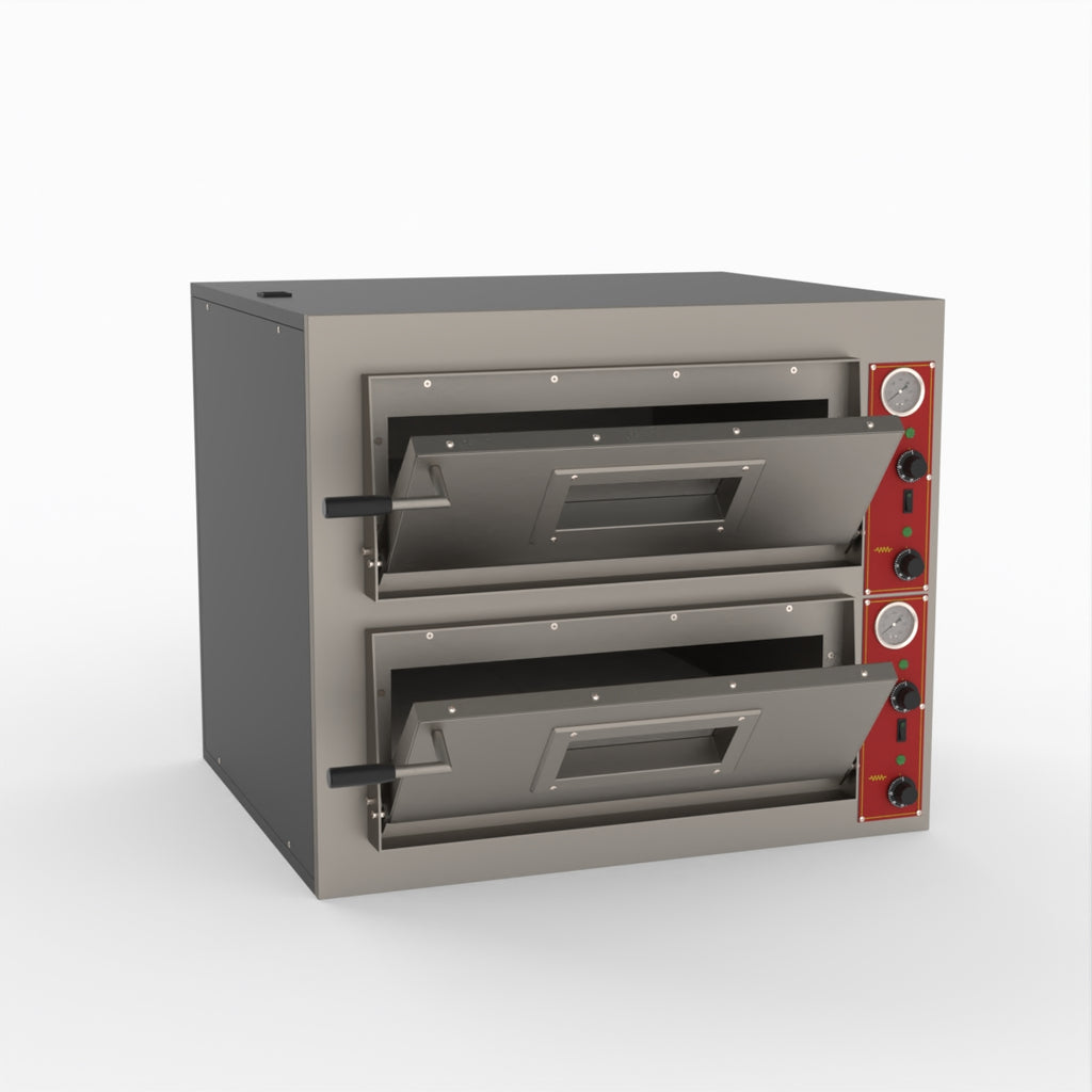 BakerMAX Black Panther Pizza Deck Oven EP-2E