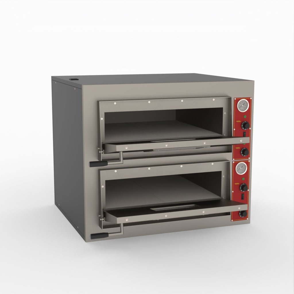 BakerMAX Black Panther Pizza Deck Oven EP-2E