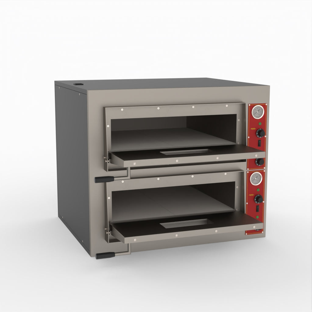 BakerMAX Black Panther Pizza Deck Oven EP-2E