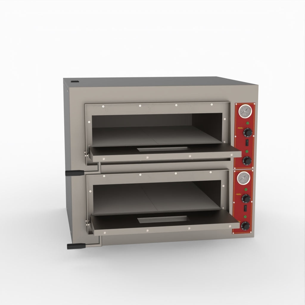 BakerMAX Black Panther Pizza Deck Oven EP-2E