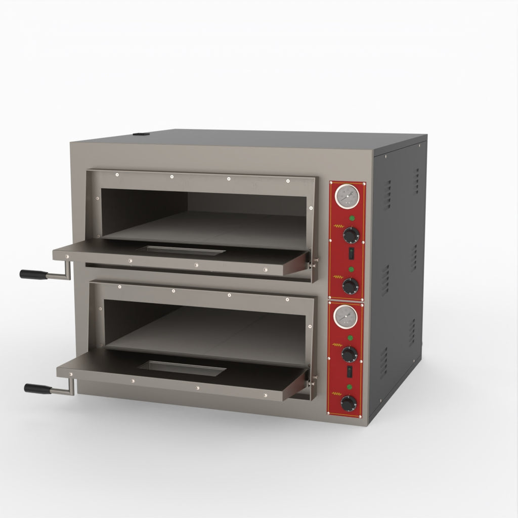 BakerMAX Black Panther Pizza Deck Oven EP-2E