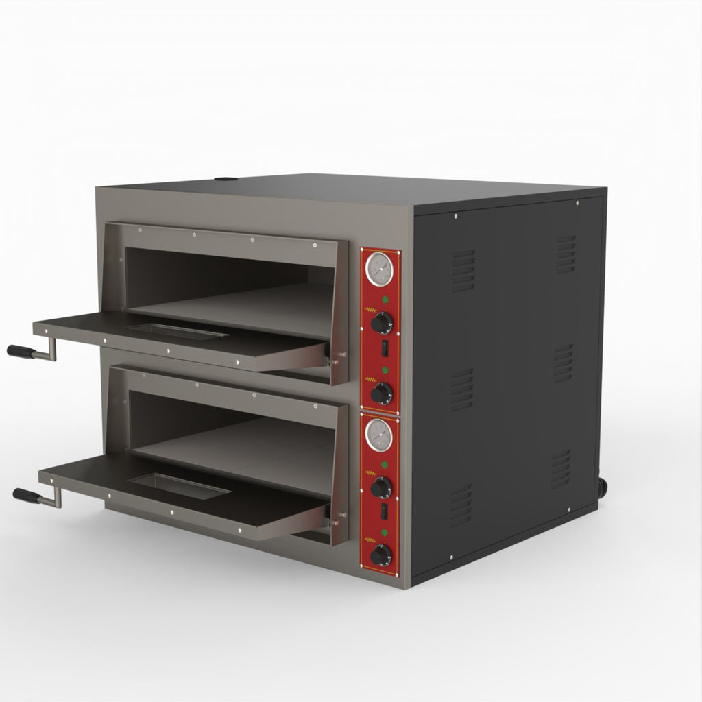 BakerMAX Black Panther Pizza Deck Oven EP-2E