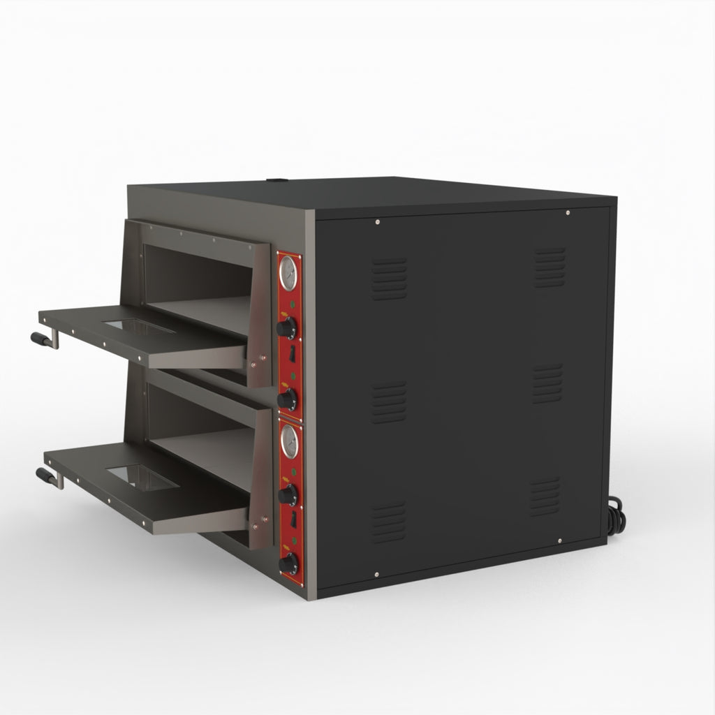 BakerMAX Black Panther Pizza Deck Oven EP-2E