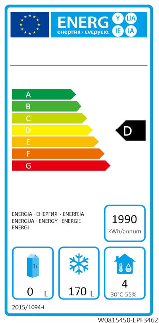 Atosa 280L Two Door Freezer Table EPF3462