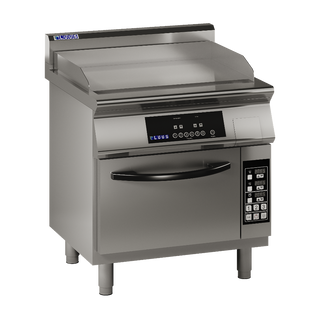 Luus ER7-8P 800mm Commercial Induction Griddle Range & Oven ER7-8P