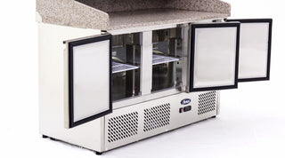 Atosa Three Door Pizza Table ESL3852