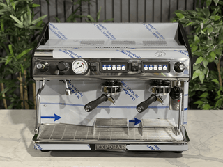 Expobar Megacrem High Cup Flick Taps - 2 Group Stainless - Brand New