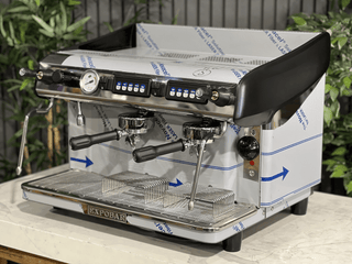 Expobar Megacrem High Cup Flick Taps - 2 Group Stainless - Brand New