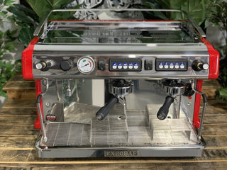 Expobar Ruggero Classic Flick Taps High Cup - 2 Group Red - Brand New