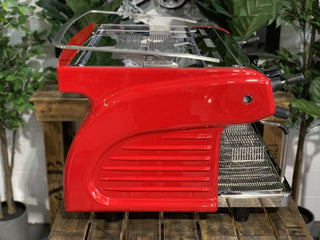 Expobar Ruggero Classic V2 - 2 Group Commercial Espresso Machine - Espresso - Brand New Red Easy Tap High Cup