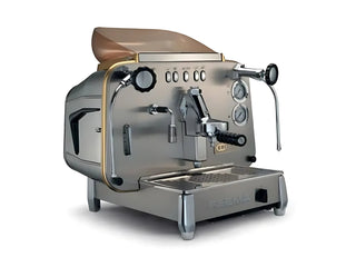 Faema E61 Jubilee - 1 Group Commercial Espresso Machine Stainless & Gold Special Anniversary Edition - Brand New