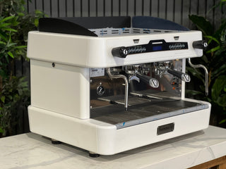 Fiamma Quadrant 2 DSP - 2 Group Commercial Espresso Machine White - Brand New