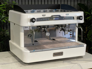 Fiamma Quadrant 2 DSP - 2 Group Commercial Espresso Machine White - Brand New