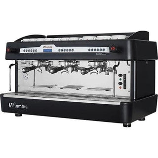 Fiamma Quadrant - 3 Group Commercial Espresso Machine - Black - Brand New