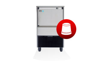 Skope GALA NG60 A Self Contained Drain Pump Ice Cube Maker R290 - GALA NG60 A R290 DP