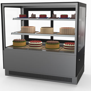 Modern 2 Shelves Cake Or Food Display - Bonvue GAN-1200RF2