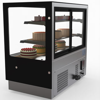 Modern 2 Shelves Cake Or Food Display - Bonvue GAN-1200RF2