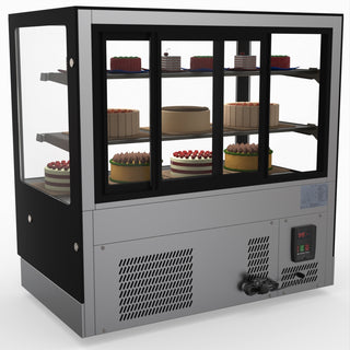 Modern 2 Shelves Cake Or Food Display - Bonvue GAN-1200RF2