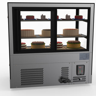 Modern 2 Shelves Cake Or Food Display - Bonvue GAN-1200RF2