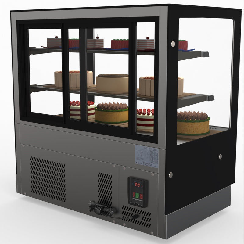Modern 2 Shelves Cake Or Food Display - Bonvue GAN-1200RF2