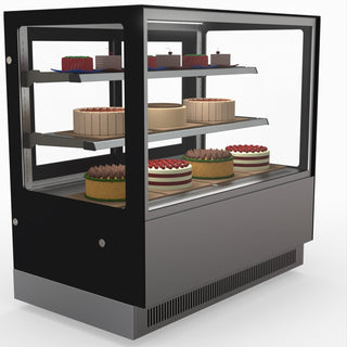 Modern 2 Shelves Cake Or Food Display - Bonvue GAN-1200RF2