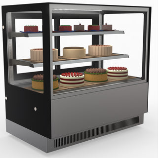 Modern 2 Shelves Cake Or Food Display - Bonvue GAN-1200RF2