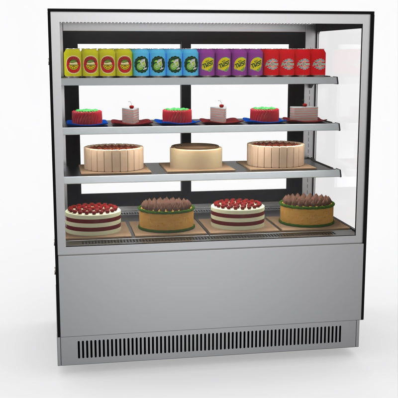 Modern 3 Shelves Cake Or Food Display - Bonvue GAN-1200RF3