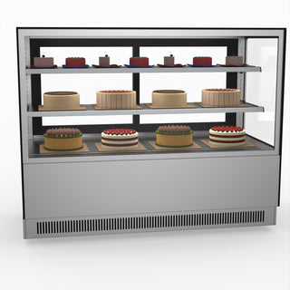 Modern 2 Shelves Cake Or Food Display - Bonvue GAN-1500RF2