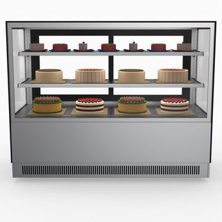 Modern 2 Shelves Cake Or Food Display - Bonvue GAN-1500RF2