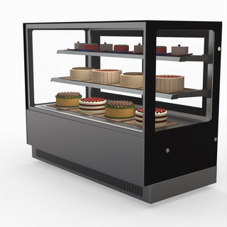 Modern 2 Shelves Cake Or Food Display - Bonvue GAN-1500RF2