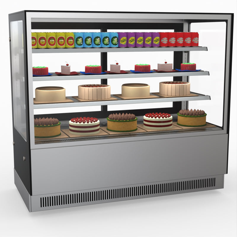 Modern 3 Shelves Cake Or Food Display - Bonvue GAN-1500RF3