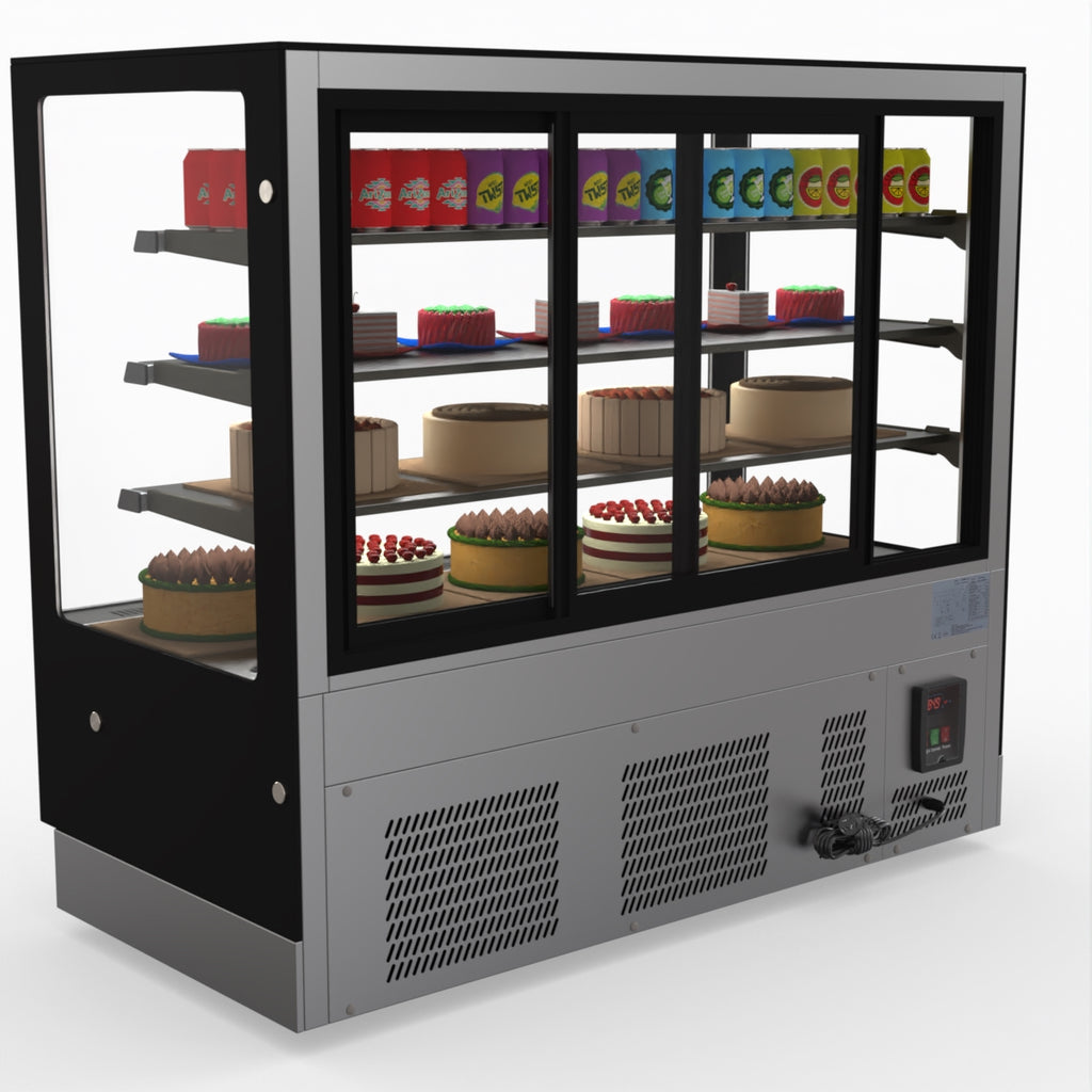 Modern 3 Shelves Cake Or Food Display - Bonvue GAN-1500RF3