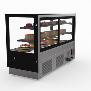 Modern 2 Shelves Cake Or Food Display - Bonvue GAN-1800RF2