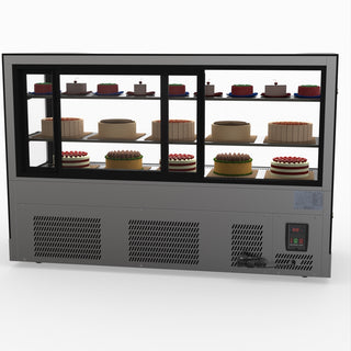 Modern 2 Shelves Cake Or Food Display - Bonvue GAN-1800RF2