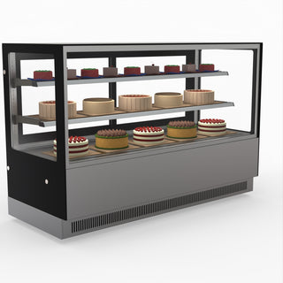 Modern 2 Shelves Cake Or Food Display - Bonvue GAN-1800RF2