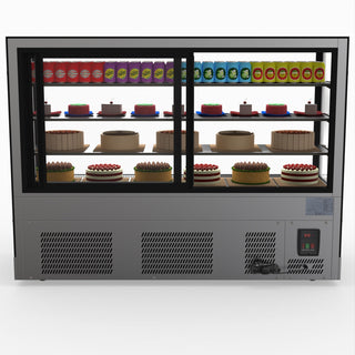 Modern 3 Shelves Cake Or Food Display - Bonvue GAN-1800RF3