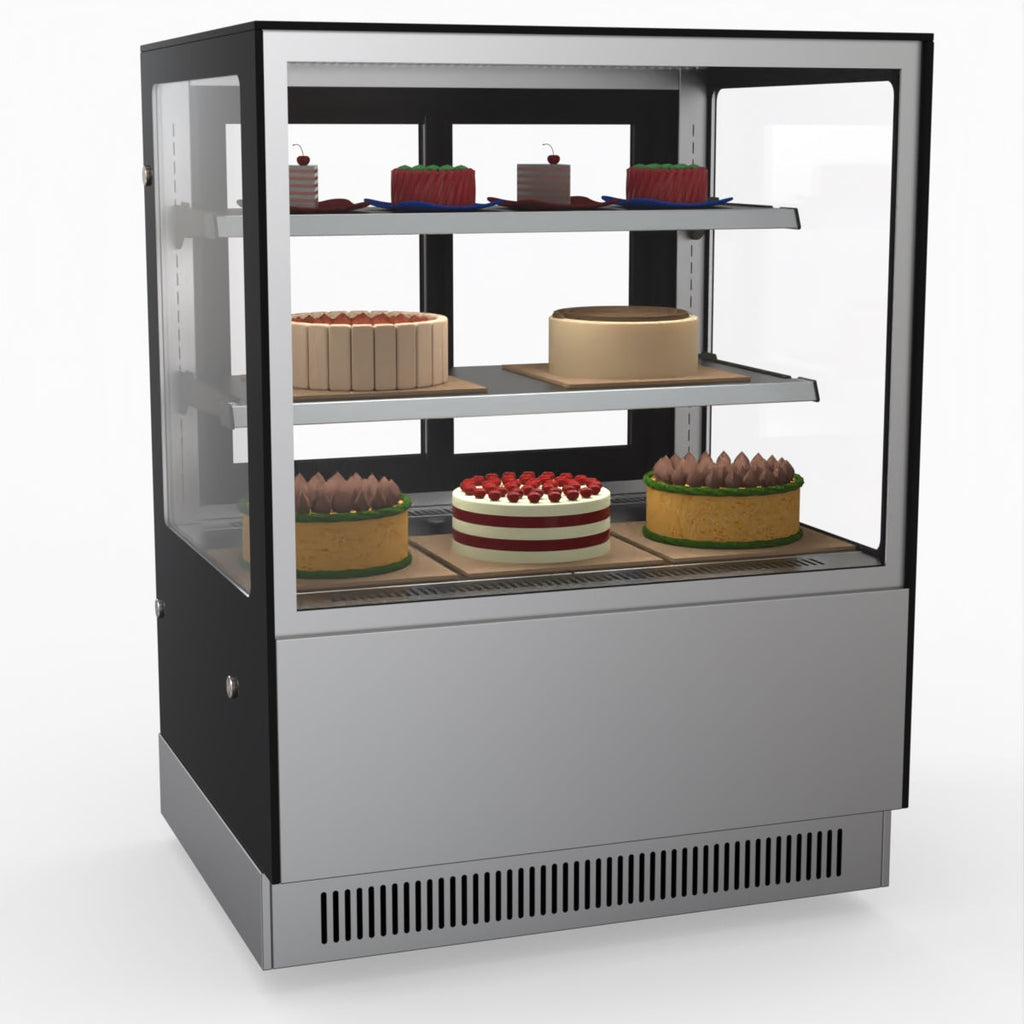 Modern 2 Shelves Cake Or Food Display - Bonvue GAN-900RF2