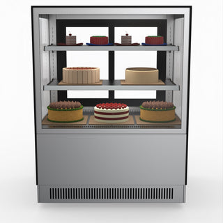 Modern 2 Shelves Cake Or Food Display - Bonvue GAN-900RF2