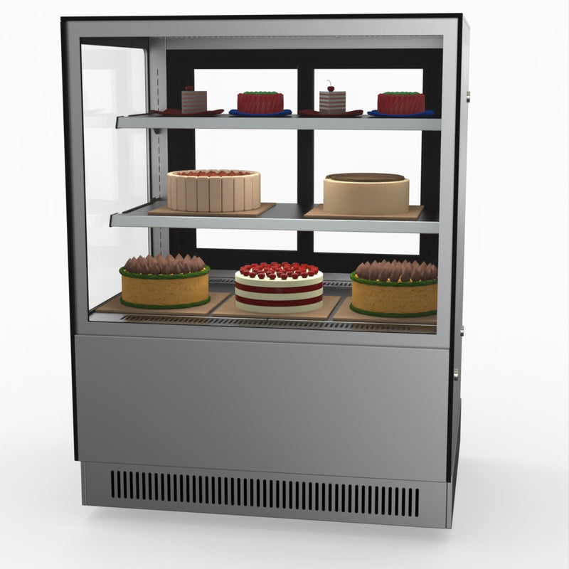 Modern 2 Shelves Cake Or Food Display - Bonvue GAN-900RF2